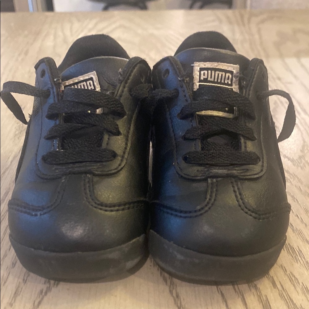 Classic Black Kids Shoes